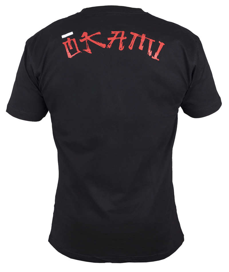 Okami warrior Tshirt - black